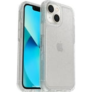 OtterBox iPhone 13 Mini \u0026 iPhone 12 Mini Only - Symmetry Series Case - Stardust Silver Flake, Ultra-Sleek, Wireless Charging Compatible, Raised Edges Protect Camera \u0026 Screen, Non-Retail Packaging